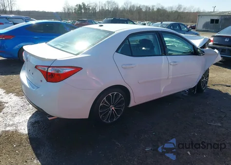 2014 Toyota Corolla S Premium z USA, uszkodzony, nr VIN 2T1BURHE8EC114441